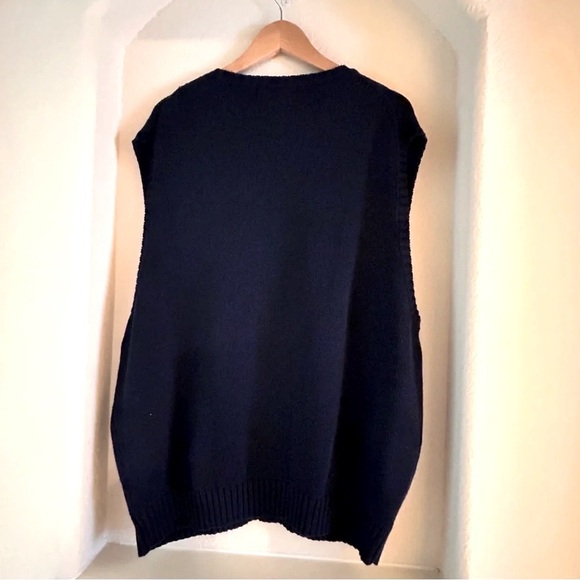 Polo Ralph Lauren V Neck Knit Sweater Vest - Picture 3 of 8